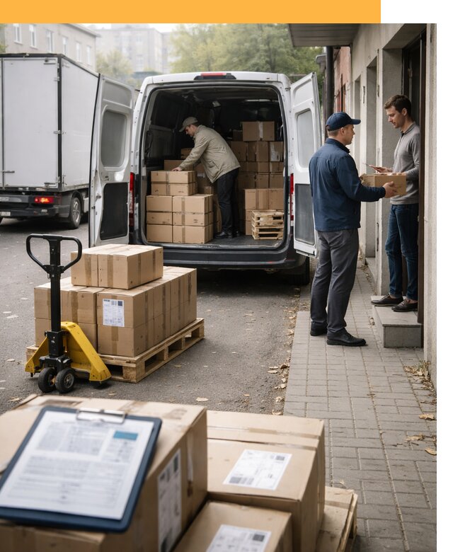 Доставка грузов от двери до двери с таможней от 46418 руб.