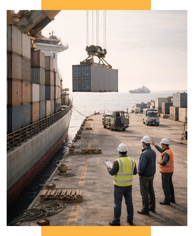 Морские перевозки грузов по миру от 46418 р. | СетСервис-Клп