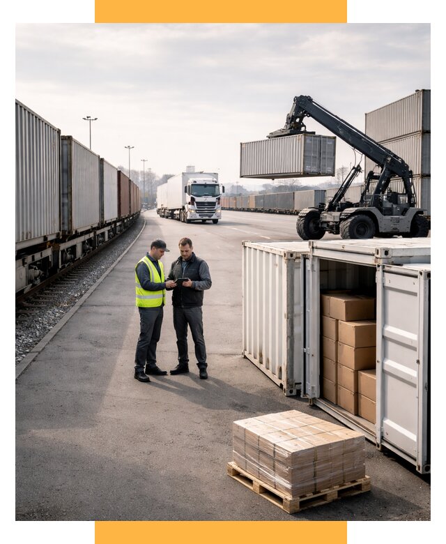 Международные мультимодальные перевозки от 46418 р. | СетСервис-Клп