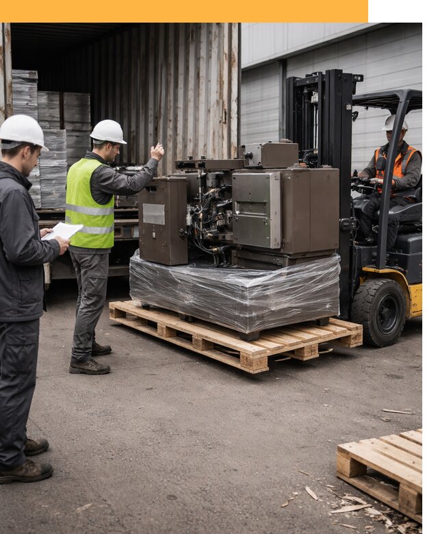 Доставка промышленного оборудования из Европы от 46418