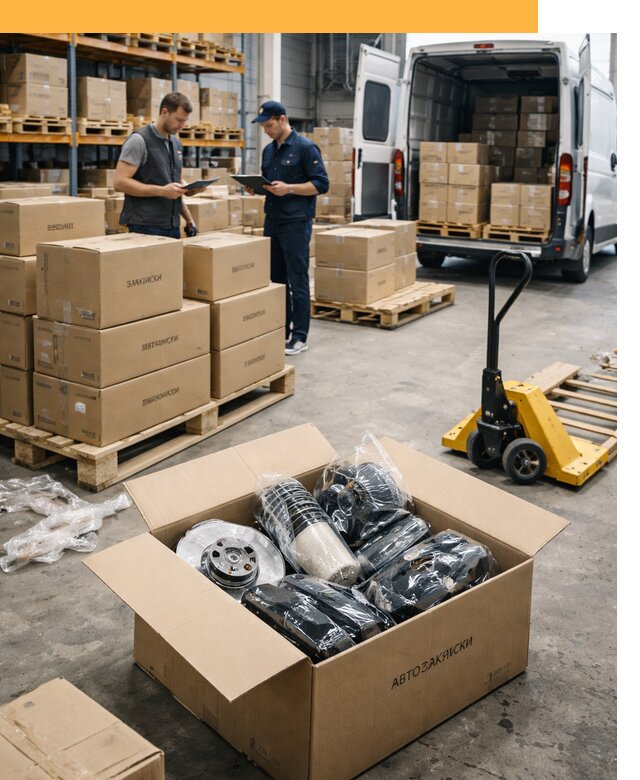 Доставка автозапчастей из Европы от 12894 руб быстро и надёжно
