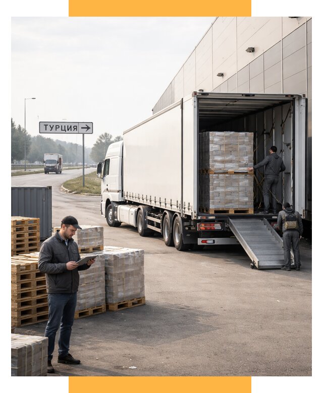 Автоперевозки и доставка фурой из Турции от 123780 р. | СетСервис-Клп