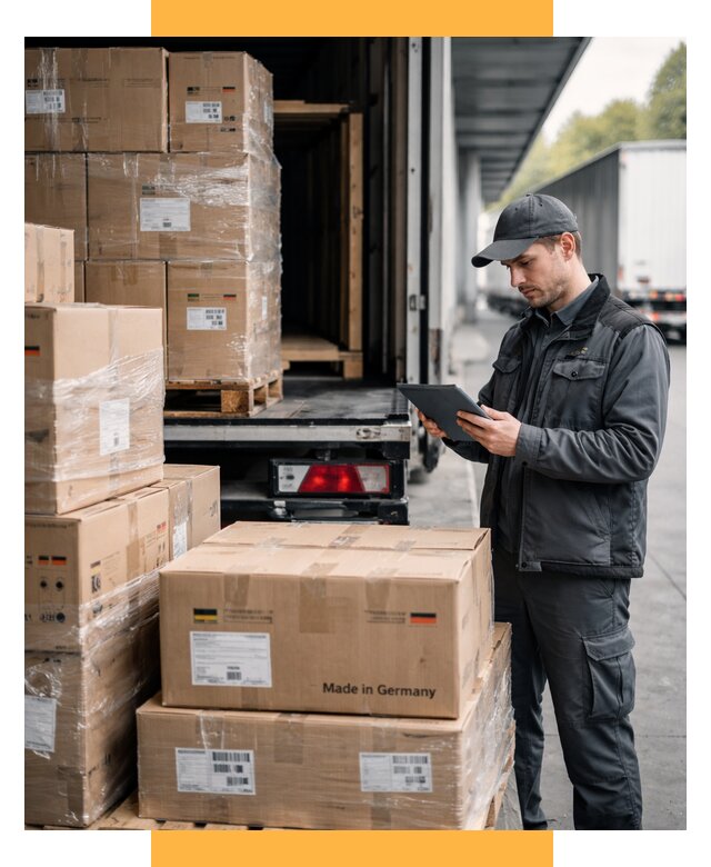 Доставка грузов из Германии от 46418 р. быстро - СетСервис-Клп