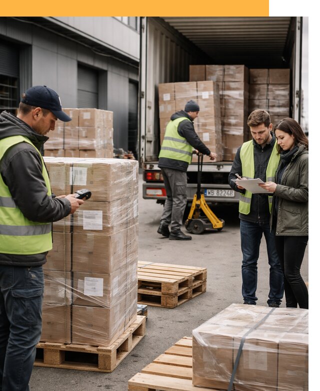 Доставка грузов из Польши: морем, авто и авиа от 7736