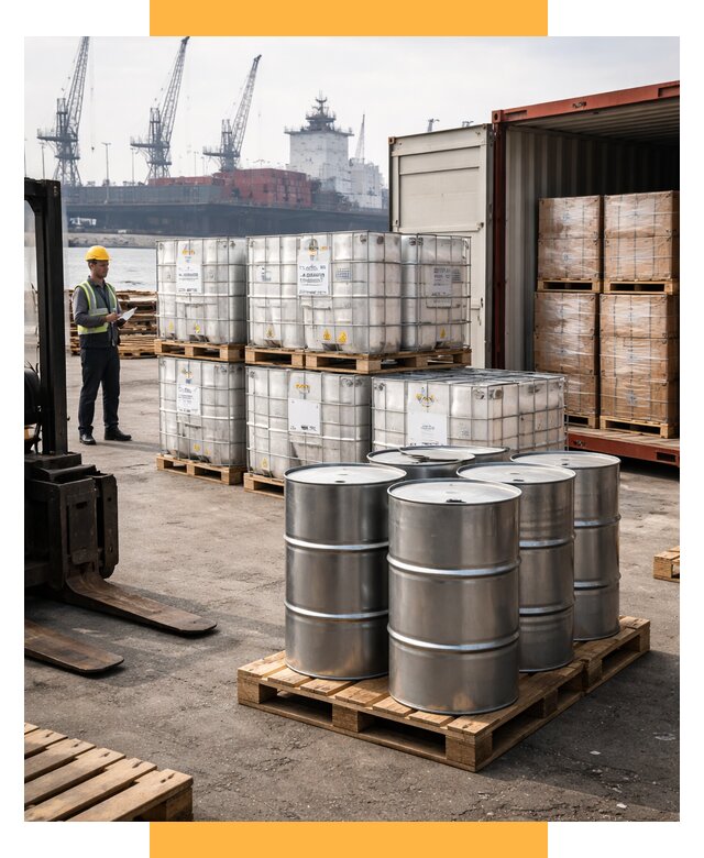 Доставка химического сырья из Индии от 257875 р. | СетСервис-Клп