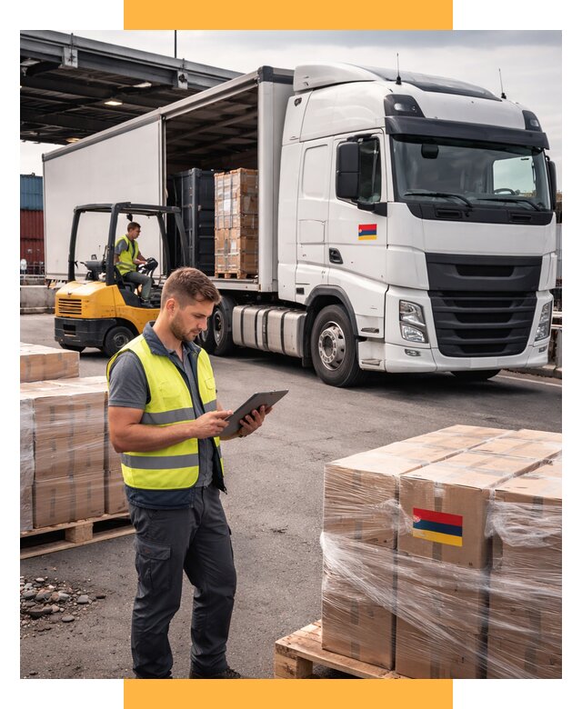 Автоперевозки из Армении от 97993 р. — услуги СетСервис-Клп