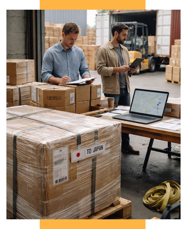 Доставка грузов в Японию от 25788 р., логистика СетСервис-Клп