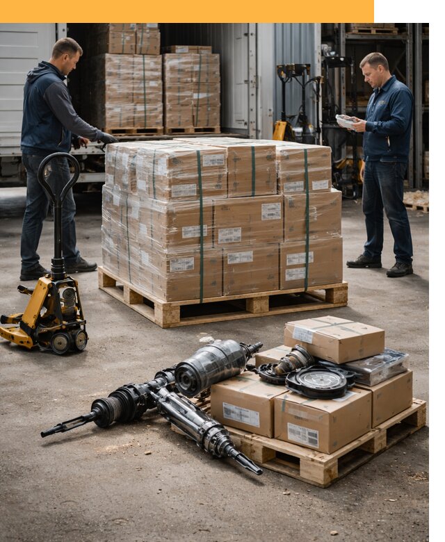 Международная перевозка автозапчастей по миру от 4642 руб