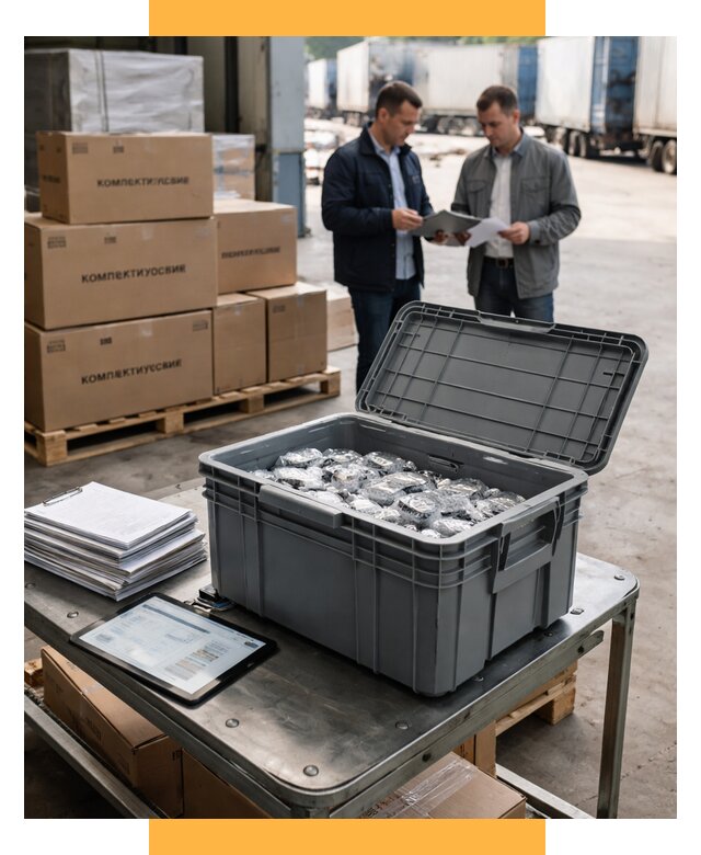 Перевозка комплектующих из Китая от 6705 р. | СетСервис-Клп