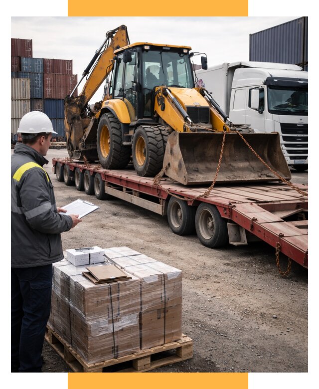 Международная перевозка спецтехники от 46418 р., СетСервис-Клп