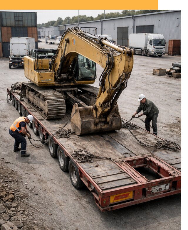 Перевозка спецтехники по России и миру от 46418 руб