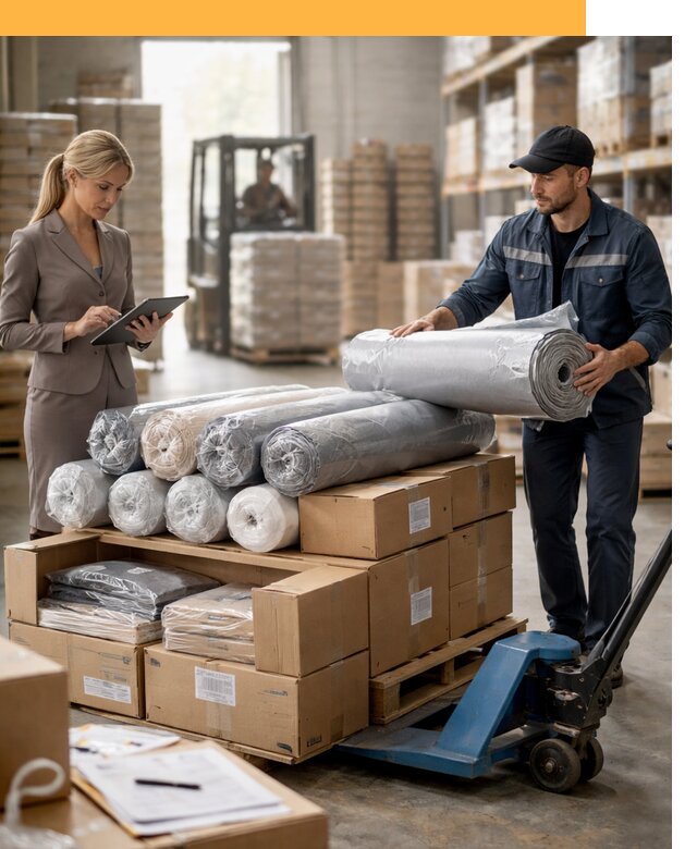 Перевозка текстиля по миру от 15473 руб. с таможней и страхованием