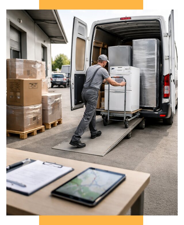 Перевозка бытовой техники от 6705 р. - логистика СетСервис-Клп