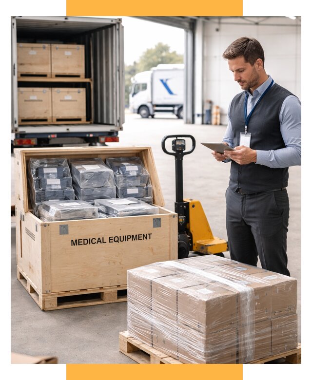 Перевозка медицинского оборудования от 15473 р. в СетСервис-Клп