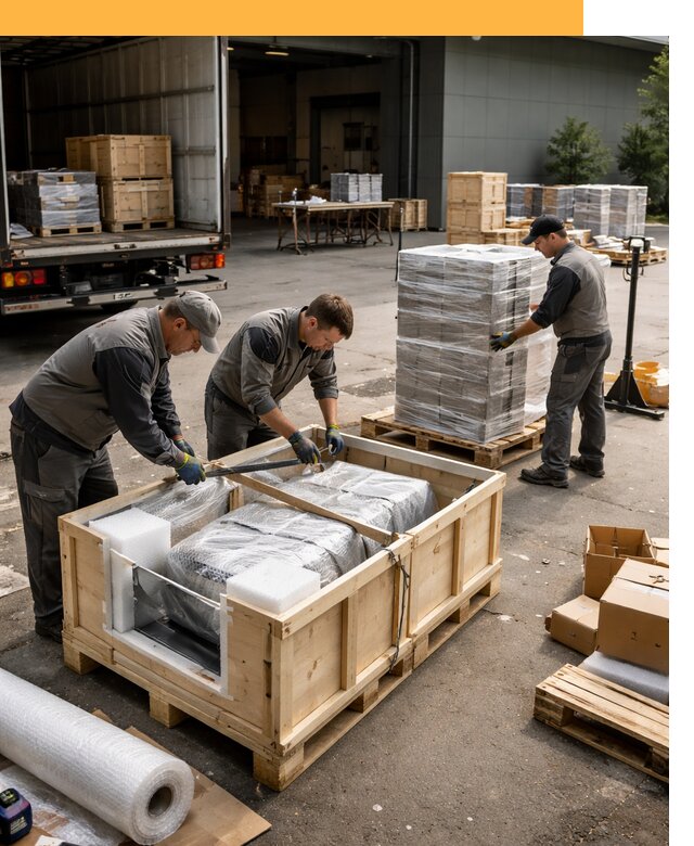 Перевозка выставочных грузов по миру от 25788 руб за м2 с таможней