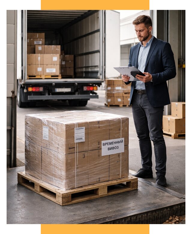 Временный вывоз товаров под ключ от 8252 р. | СетСервис-Клп