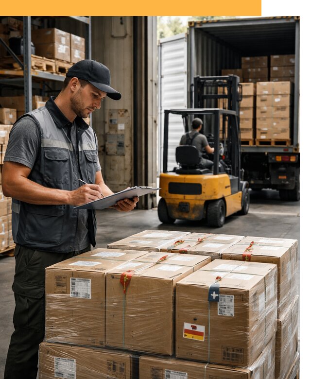 Реэкспорт товаров с таможенным оформлением и доставкой от 12378