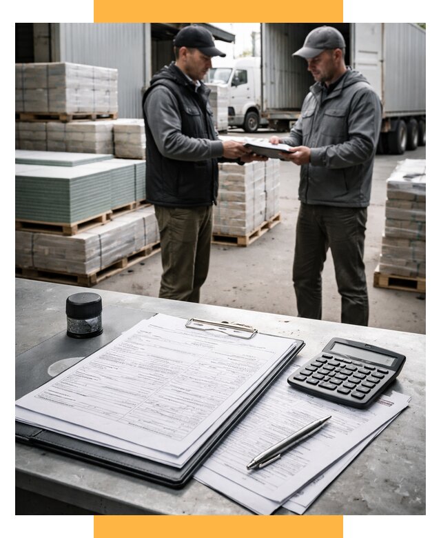 Таможенное оформление стройматериалов от 8768 р. | СетСервис-Клп