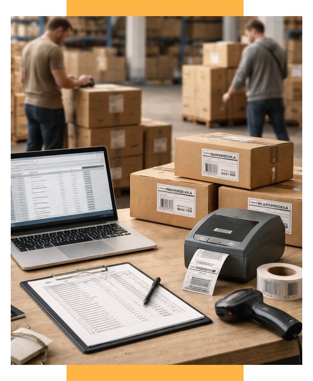 Маркировка импортных товаров от 4642 р. под ключ, СетСервис-Клп